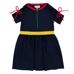 Miss Mini Neon Swim Dress with Snaps