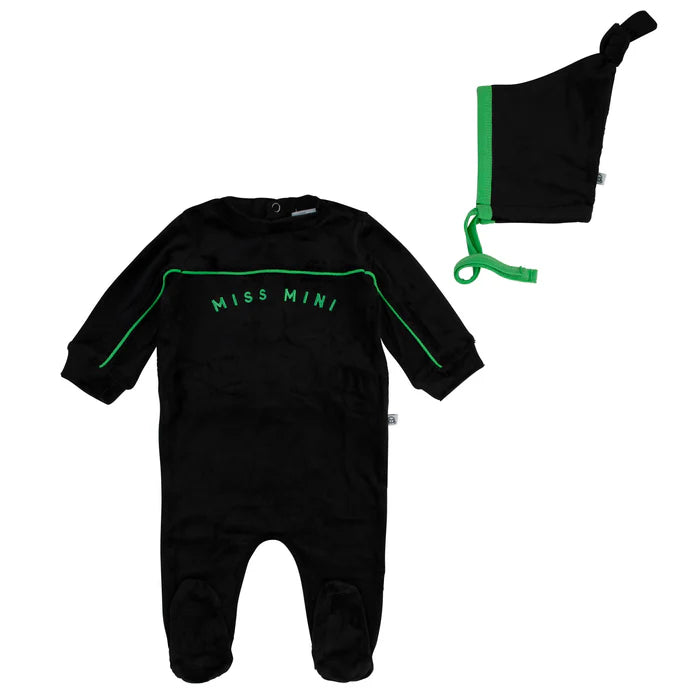 Miss Mini Boys Onyx Romper