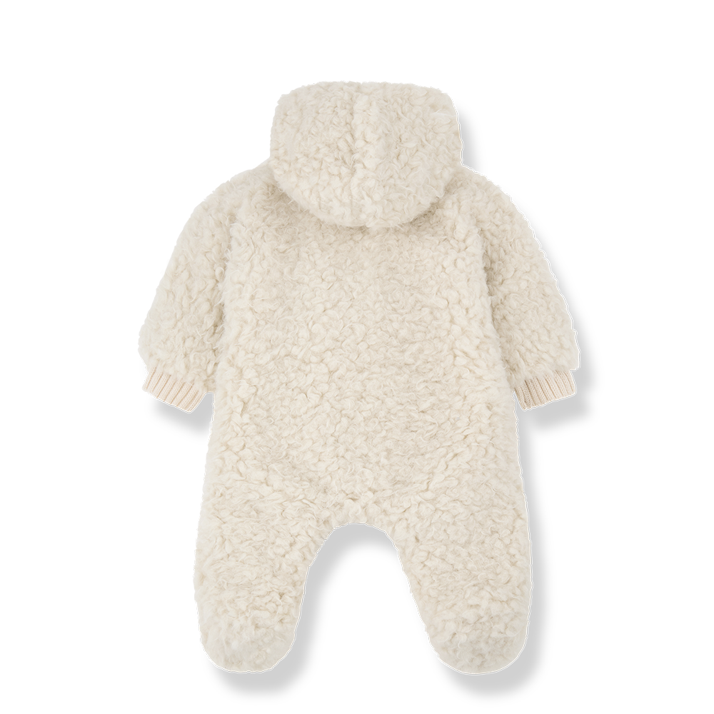 1+ in the Family Floriane Ecru Polar Suit