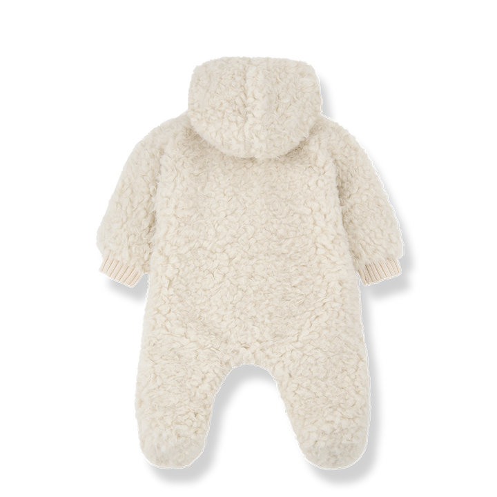1+ in the Family Floriane Ecru Polar Suit