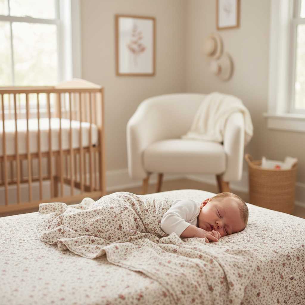 Bebe Organic Fall Prairie Blanket