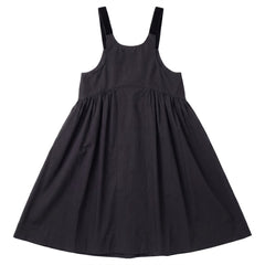 Pip+Pio Black Velvet Strap Taffeta Jumper