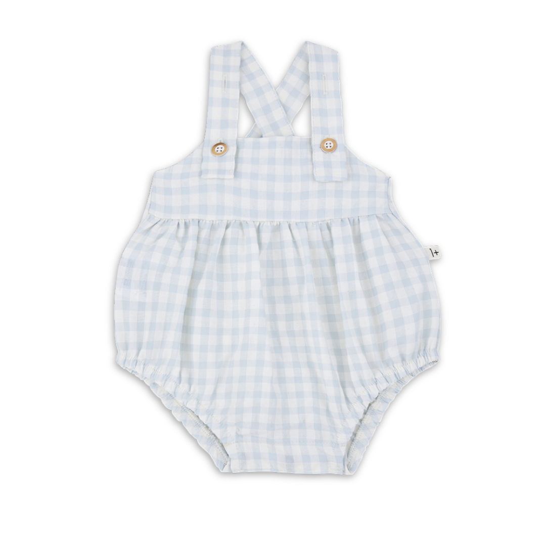 1+ in the family Patras Romper Soft Cotton Baby One Piece Outfit Button Closure