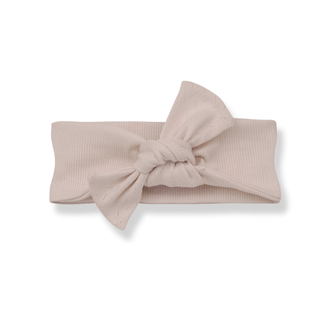 1+in the family Patricia Thin Stripe Rib Knot Headband