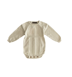 Orange Dimanche Boy Romper