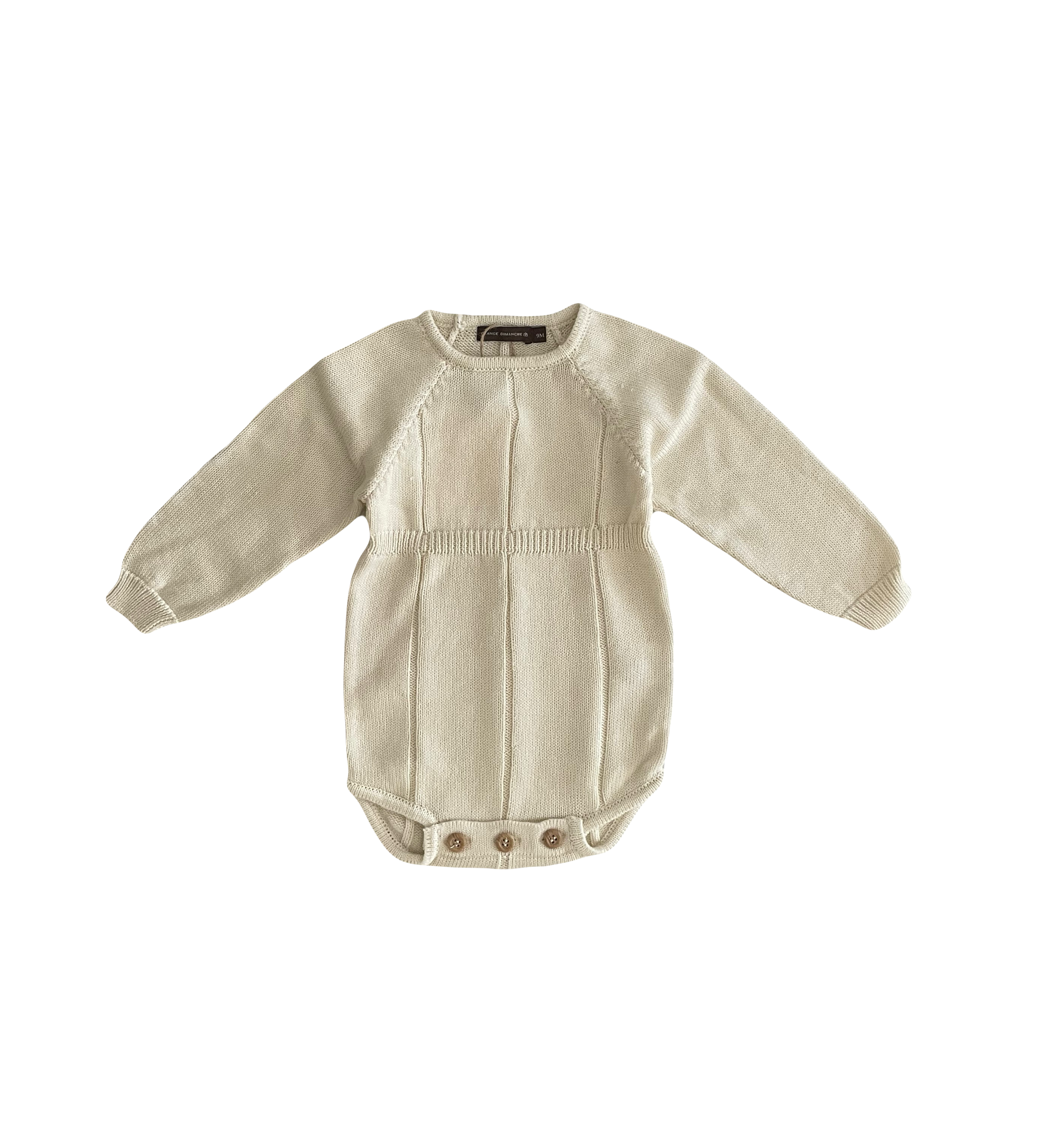 Orange Dimanche Boy Romper