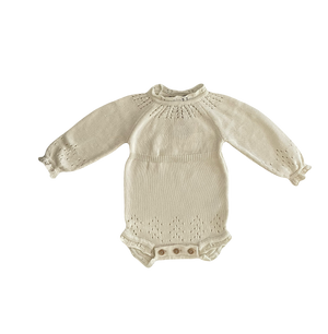 Orange Dimanche Girl Romper