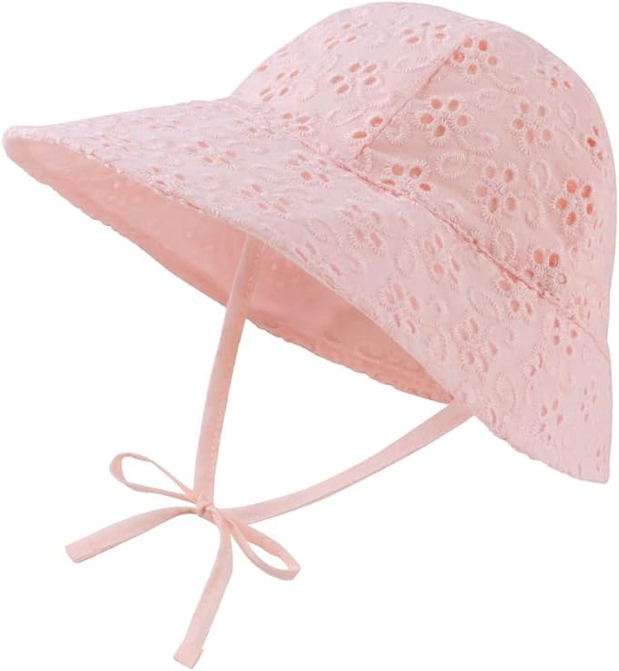 EYELET BABY SUNHAT