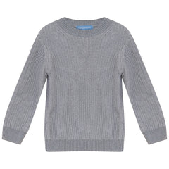Pompomme – Grey Knit Mockneck | Grey