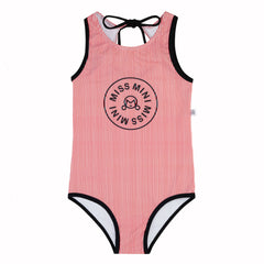 Miss Mini Teen Pinstripe Swimsuit