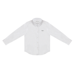Parni Boys Long Sleeve White Shirt