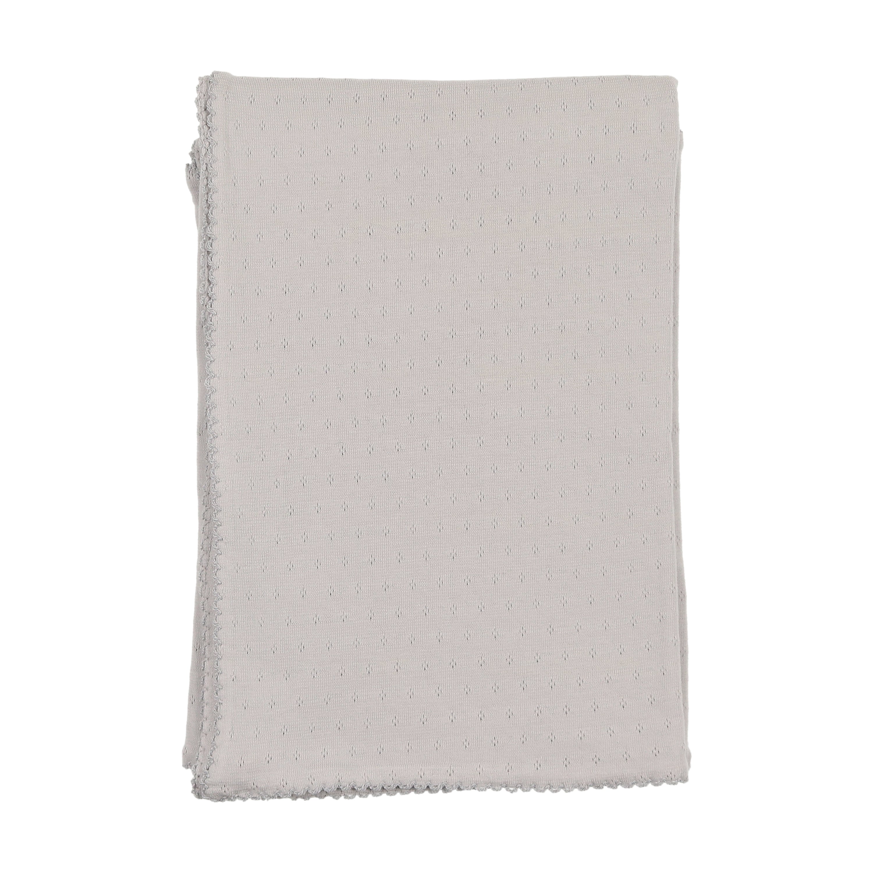 Bee & Dee London Fog Perfect Pointelle Blanket