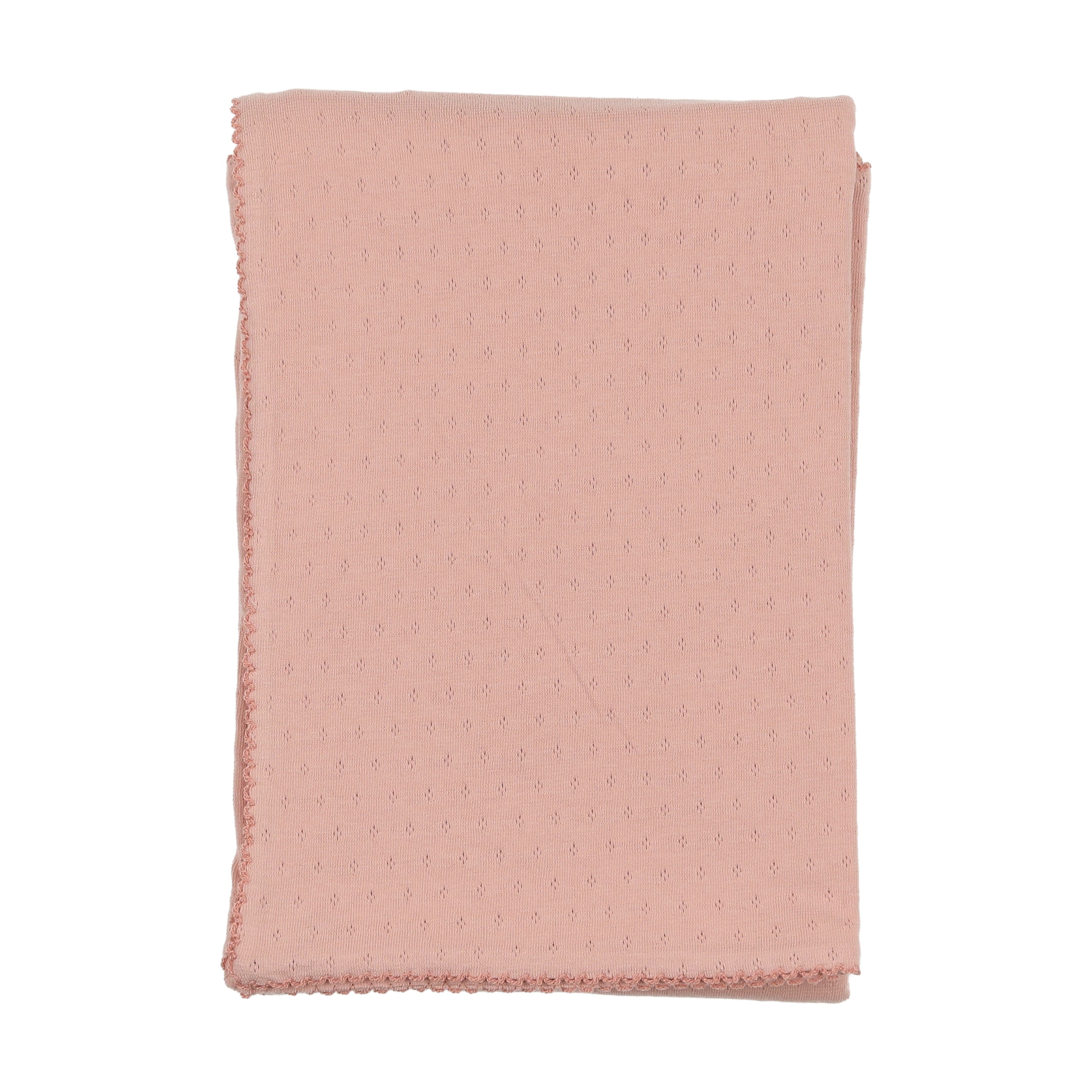 Bee & Dee Rose Perfect Pointelle Blanket