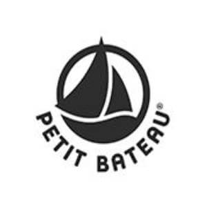 petit bateau baby girl zip up star print footie