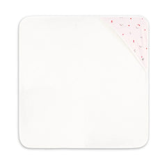 Petit Bateau Baby Girl Berry Print Towel Soft Cotton Baby Bath Towel Berry Print Design