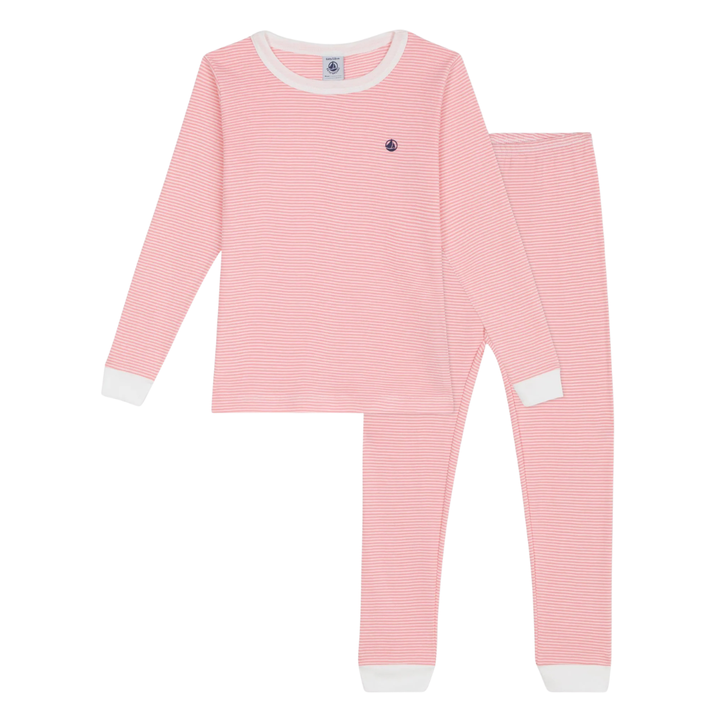 Petit Bateau - Girl Loungewear LS Stripe Top and Pants