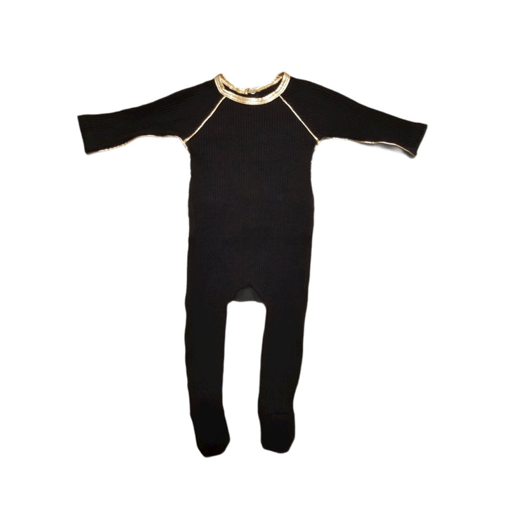 cadeau little loungers striking piping rib footie