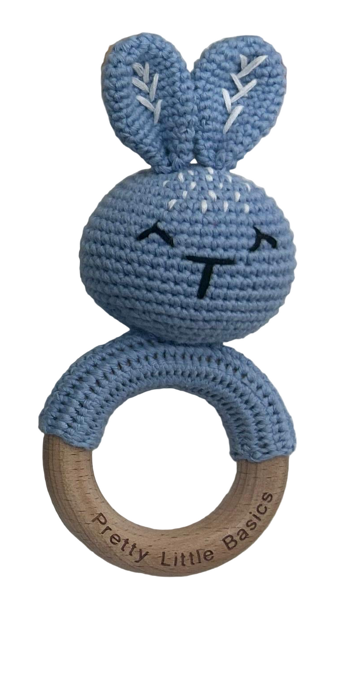 Pretty Little Basics bunny rattle