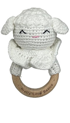 Pretty Little Basics bunny rattle