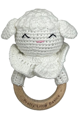Pretty Little Basics bunny rattle