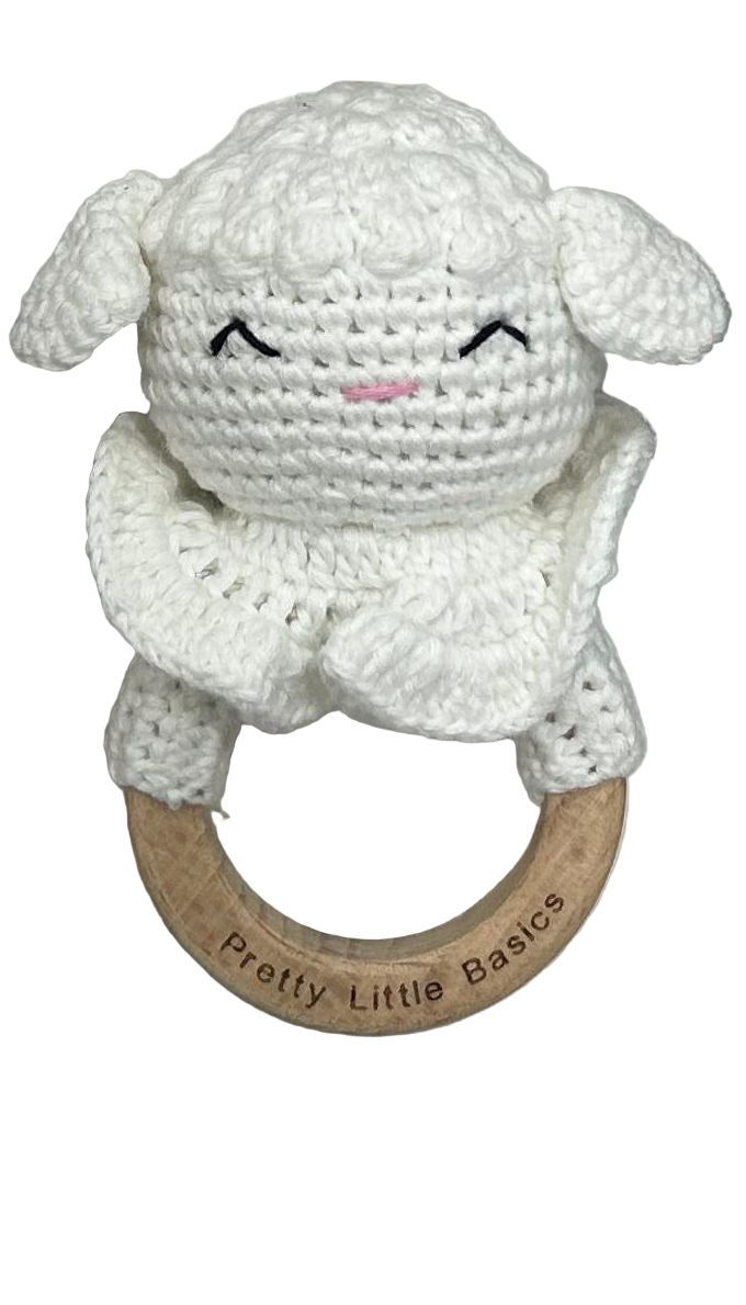 Pretty Little Basics bunny rattle