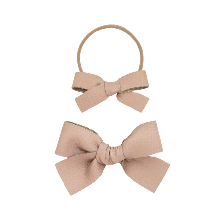Lou Lou Small Leather Bow Headband