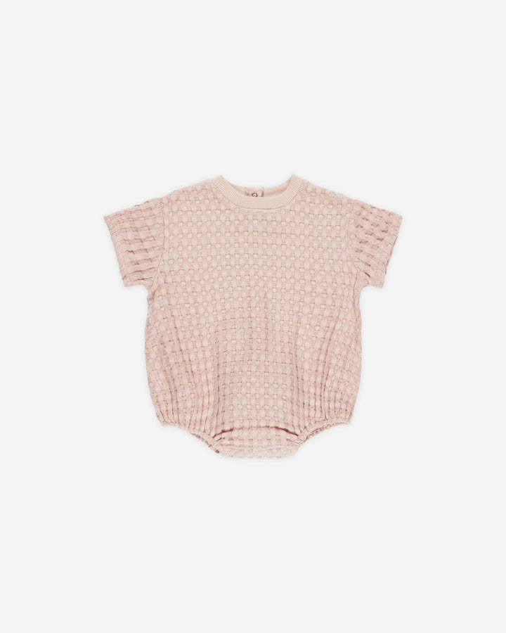 Quincy Mae Bubblegum Relaxed Bubble Romper