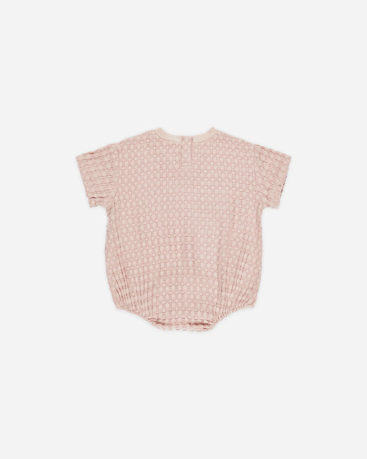 Quincy Mae Bubblegum Relaxed Bubble Romper