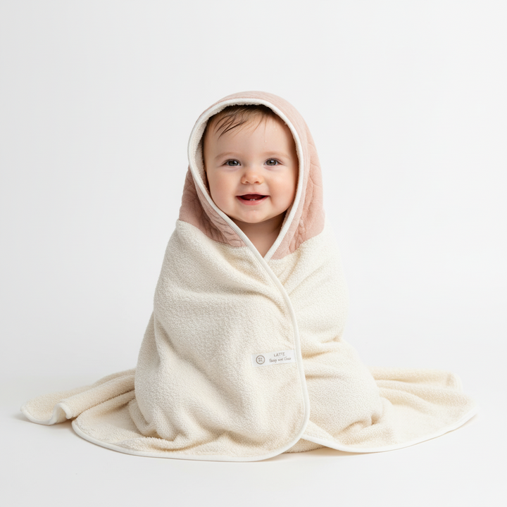 QUILTED HOODED TOWEL