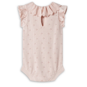 MarMar Renate Soft Cotton Baby Bodysuit Delicate Collar Design