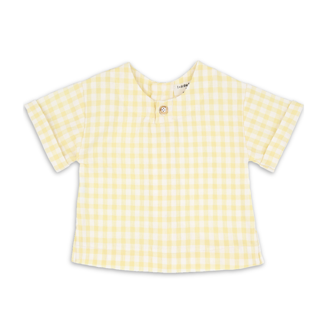 1+ in the family Santorini Shirt Soft Cotton Kids Button Front Shirt