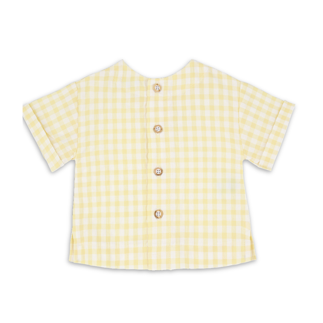 1+ in the family Santorini Shirt Soft Cotton Kids Button Front Shirt