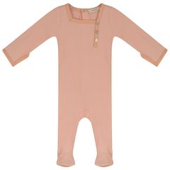 Fragile Romper with Square Neck - Nectar