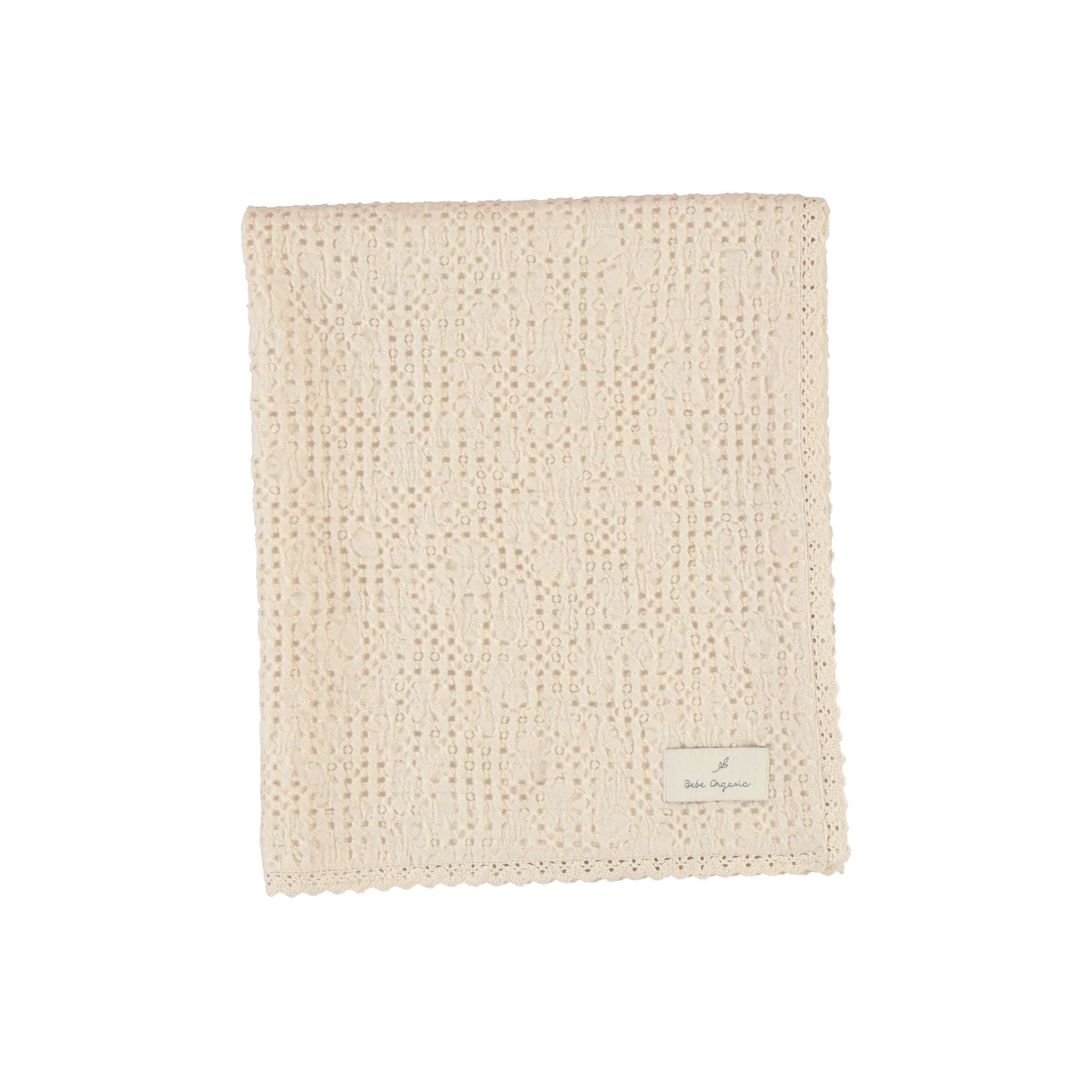 Bebe Organic Natural Waffle Blanket