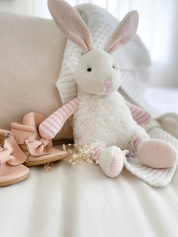 Mon Ami Pink Floppy Bunny
