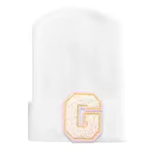 Appliqué Hospital Hat for Newborn Babies | Luxury Newborn Take-Home Essential