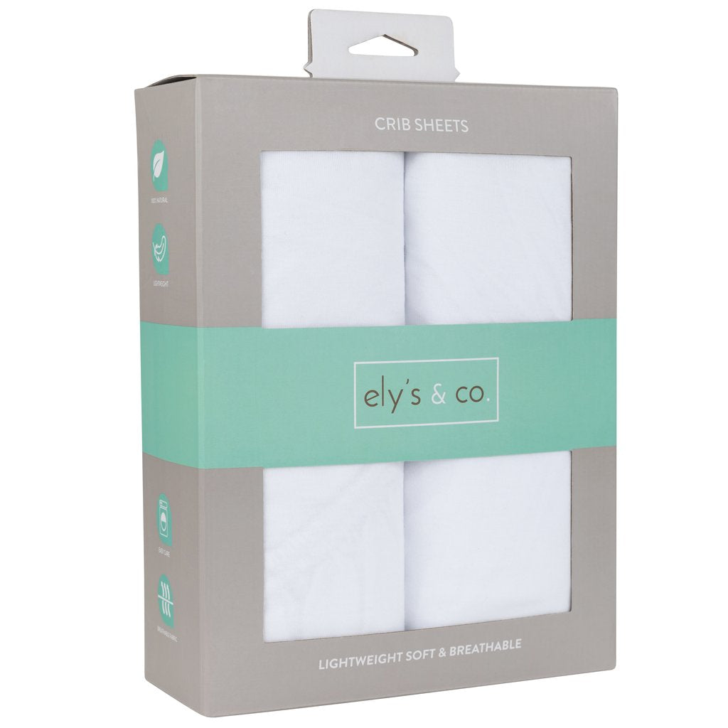 2 pack crib sheet set
