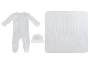 Kipp Baby - Cable Wrap Footie (3PC Set)
