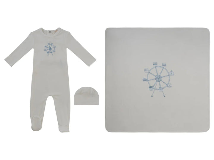 Kipp Baby - Carousel Footie 3pc Set