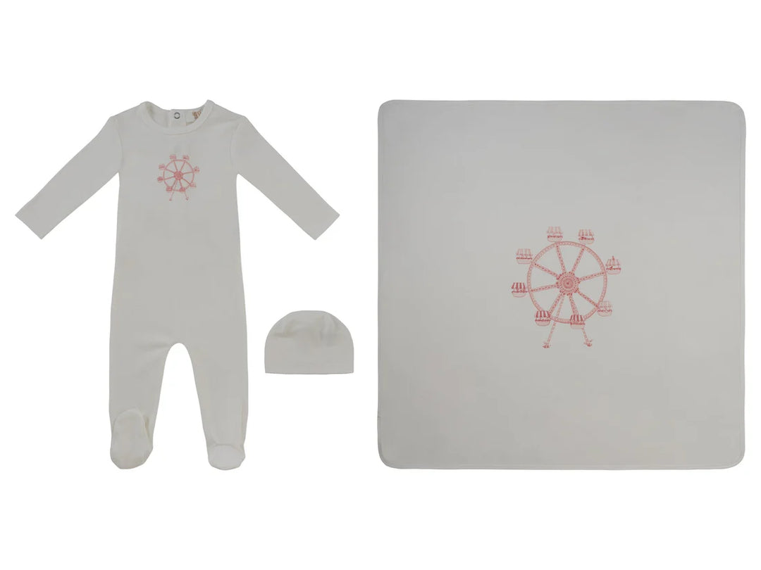 Kipp Baby - Carousel Footie 3pc Set