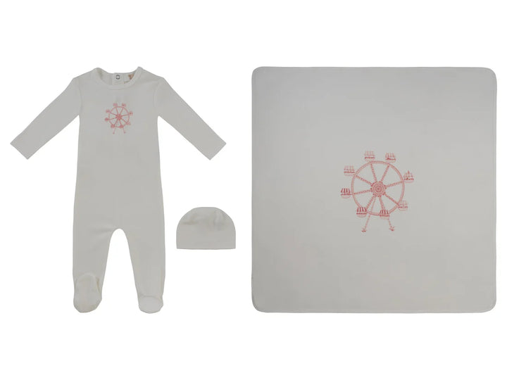 Kipp Baby - Carousel Footie 3pc Set