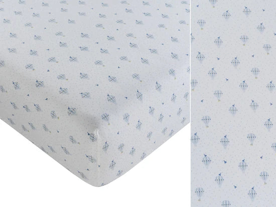 Kipp Baby - Up & Away Fitted Porta Crib Sheet