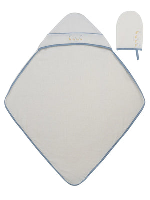 Kipp Baby Mini Royals Towel + Mitt Set