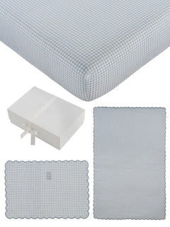 Kipp Baby - Teddy Au Pane 4PC Mini Crib Set