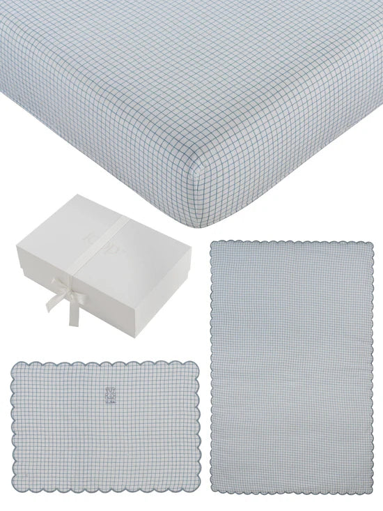 Kipp Baby - Teddy Au Pane 4PC Mini Crib Set