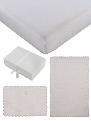 Kipp Baby - Teddy Au Pane 4PC Mini Crib Set