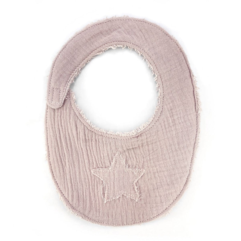 Star muslin bib