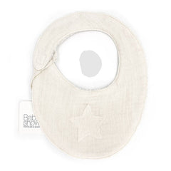 Star muslin bib