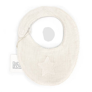 Star muslin bib