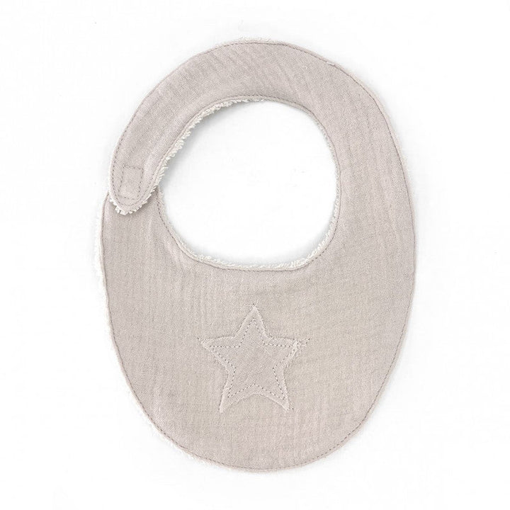 Star muslin bib